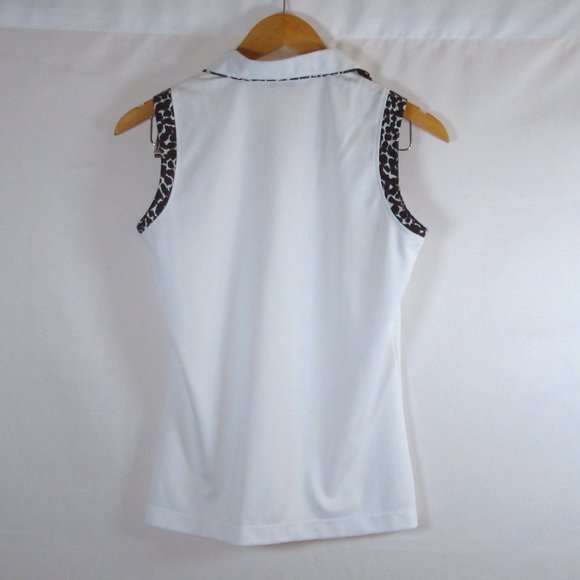 Monterey Club Womens Sleeveless Golf Shirt Size Small Purple\Black\White… - Picture 2 of 7